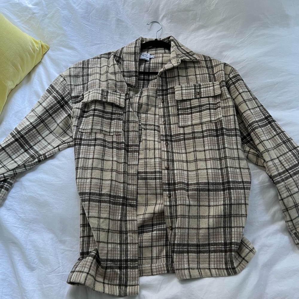 Princess Polly Plaid Flannel Shirt